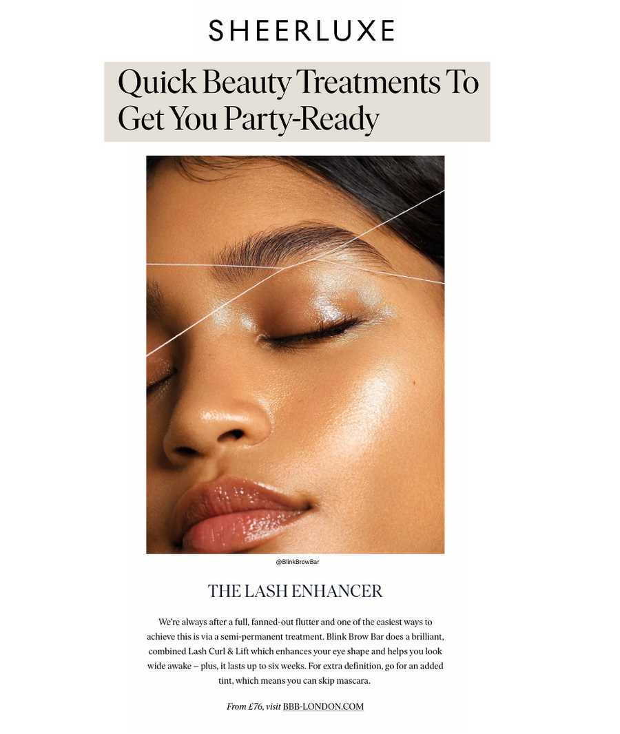 Sheerluxe | Best Beauty Treatments to Get You Party Ready