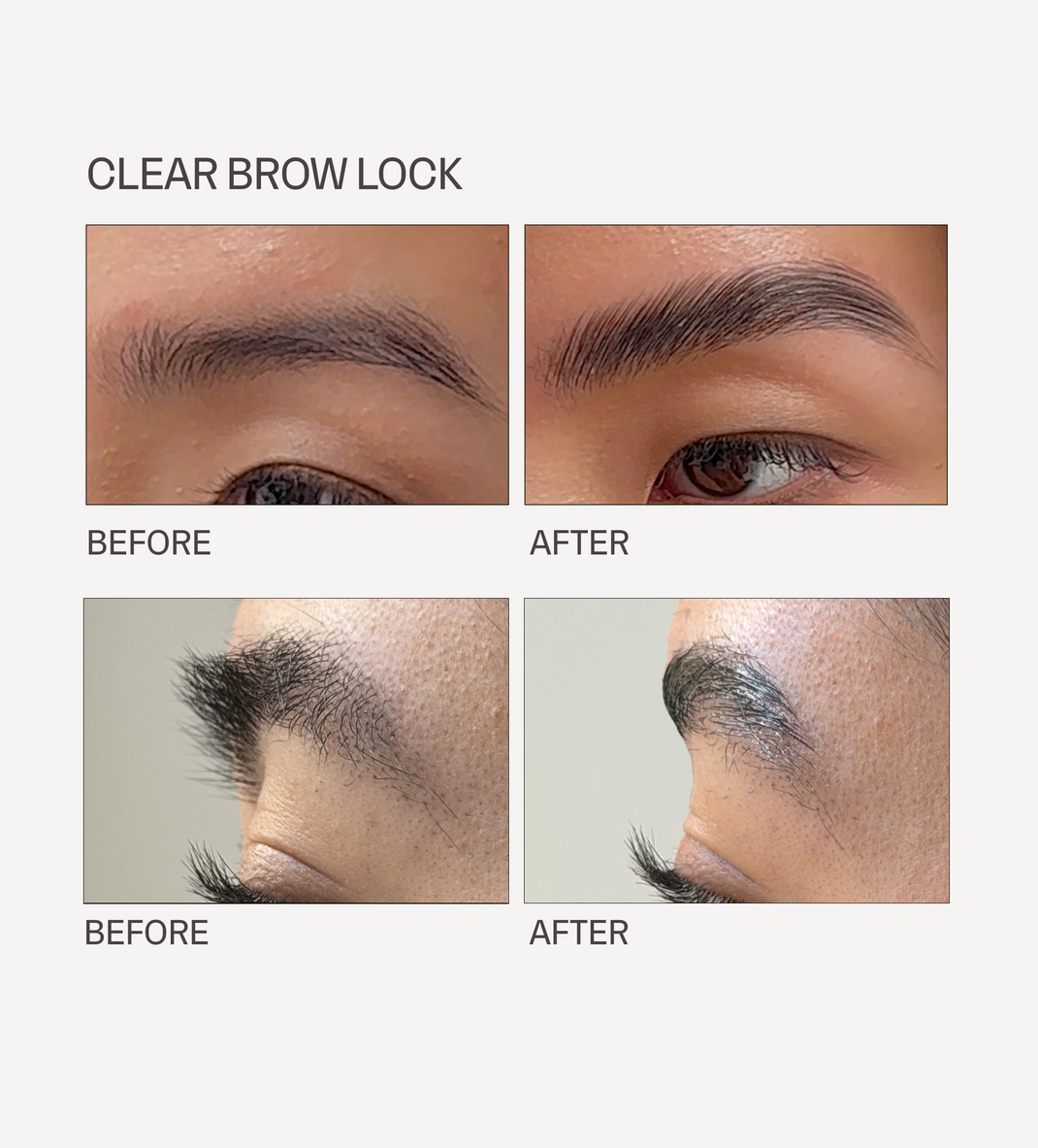 Clear Brow Lock | Instant Brow Lift. Locked in for 24hrs. | BBB London