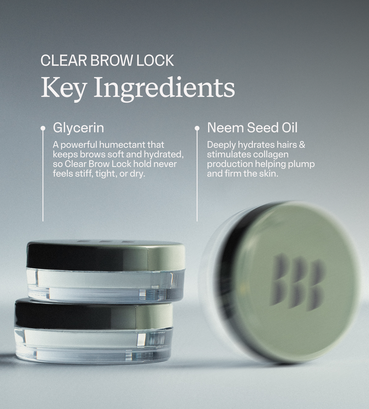 Clear Brow Lock | Instant Brow Lift. Locked in for 24hrs. | BBB London