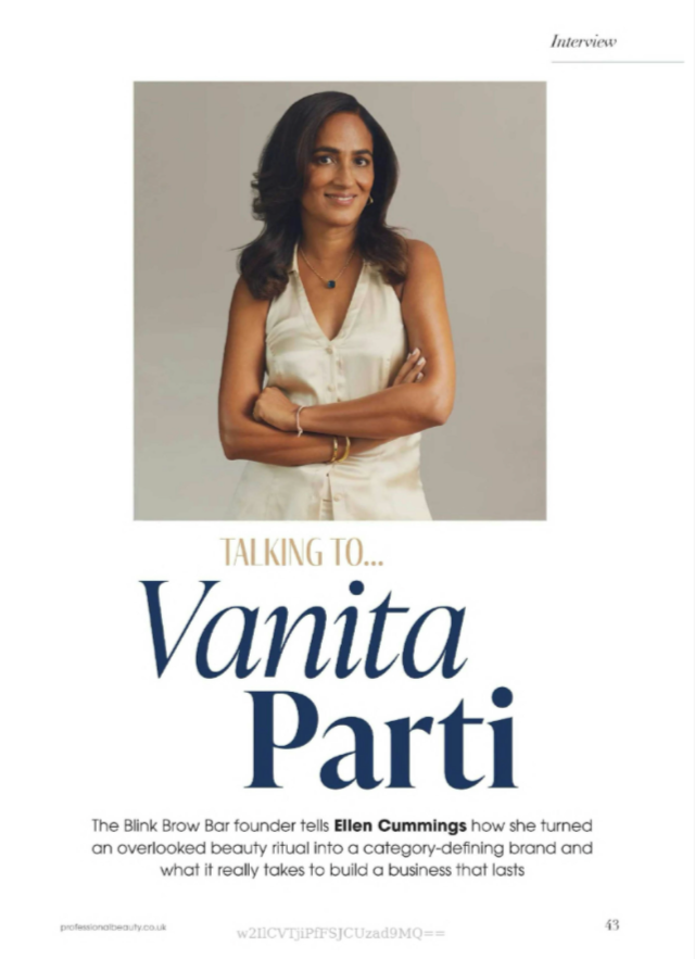 Professional Beauty | Talking to Vanita Parti