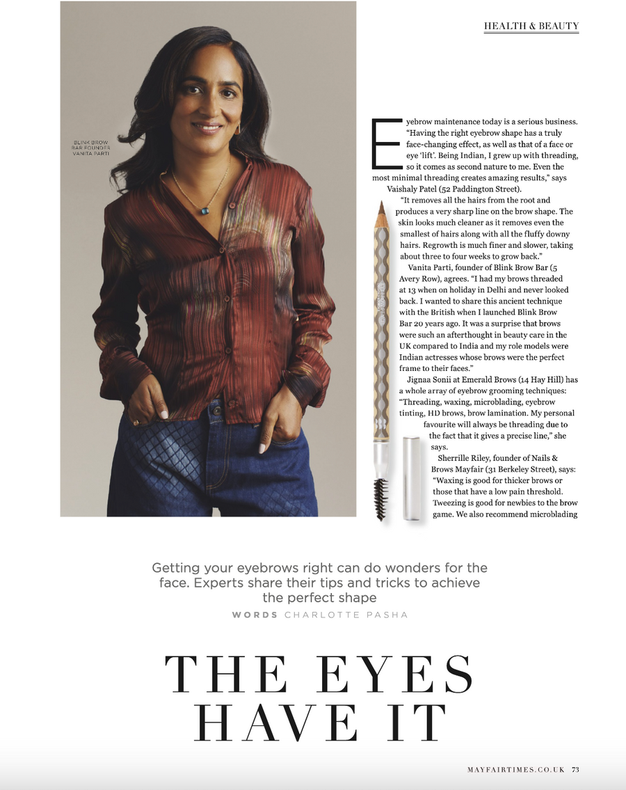 Mayfair Times | Blink Brow Bar