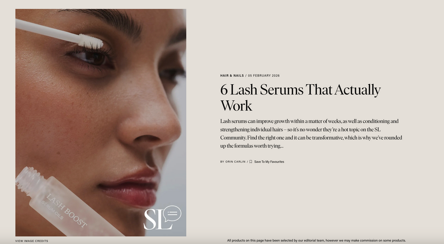 Sheerluxe | Lash Boost Growth Serum