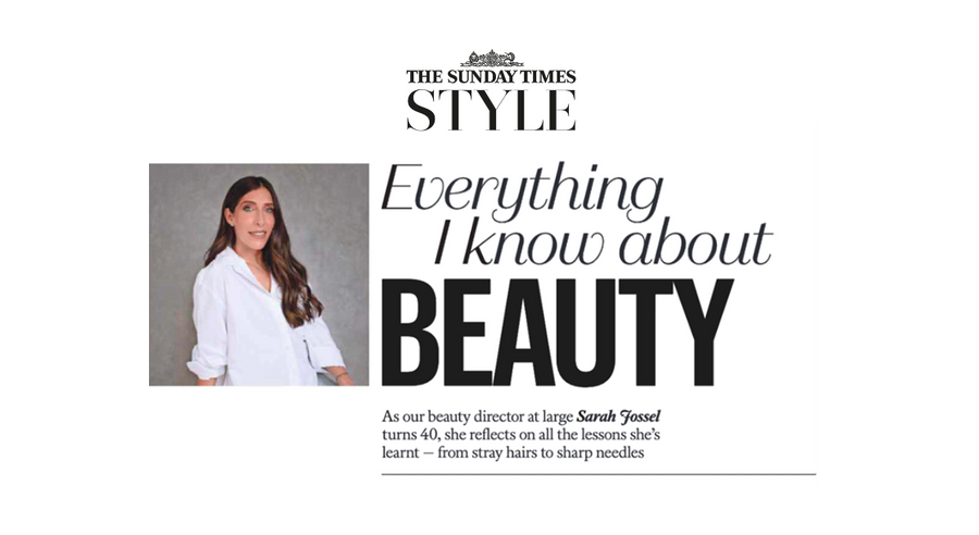 Sunday Times Style | Ageing Brows